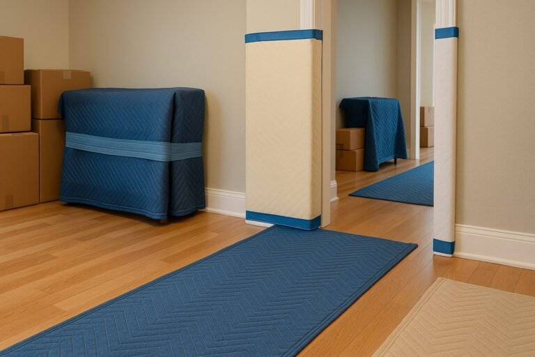 How Movers Protect Floors, Walls and Doorways During a Move?
