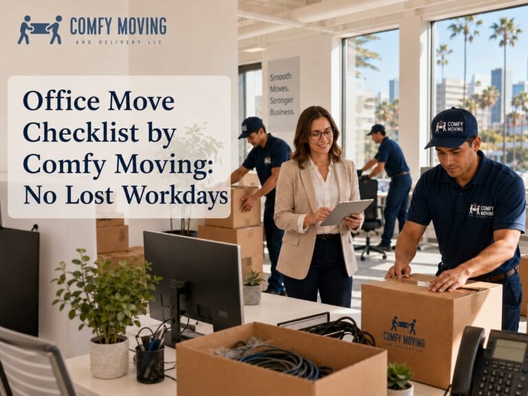 Office Move Checklist by Comfy Moving