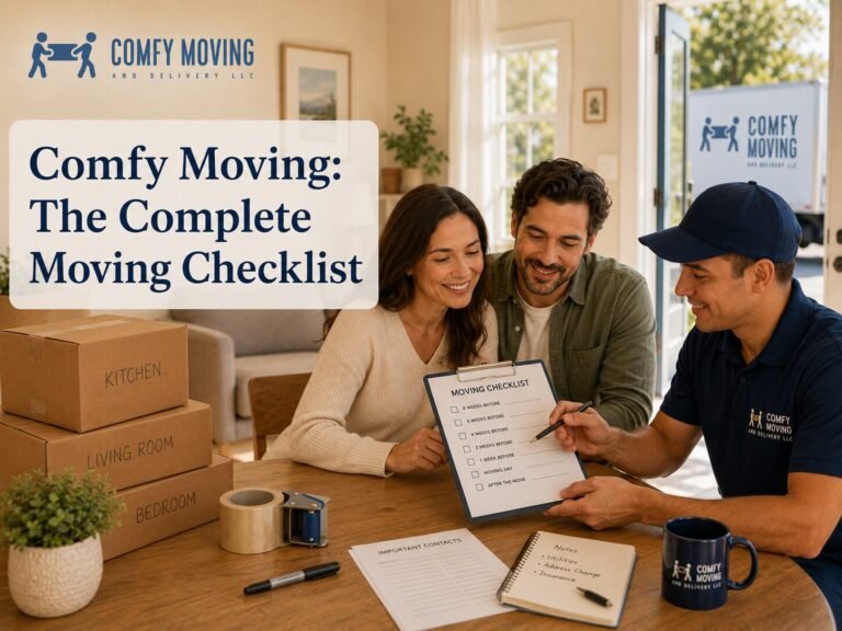 The Complete Moving Checklist: What to Do Before, During, and After Moving Day