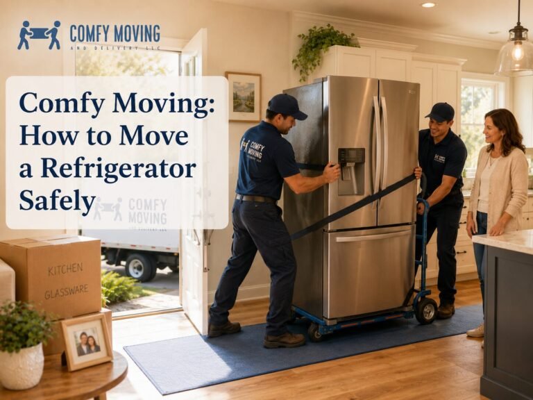 How to Move a Refrigerator Safely Without Damaging