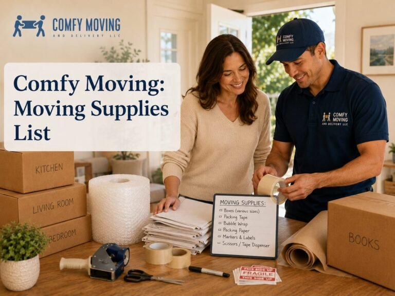 Moving Supplies List: Everything You Need