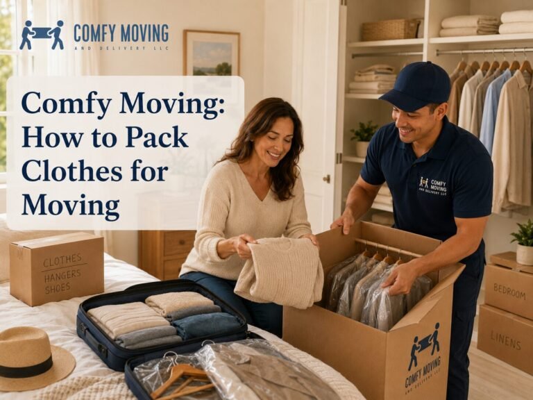 How to Pack Clothes for Moving