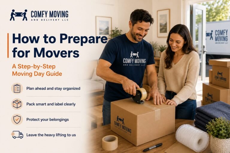 How to Prepare for Movers Without the Rush