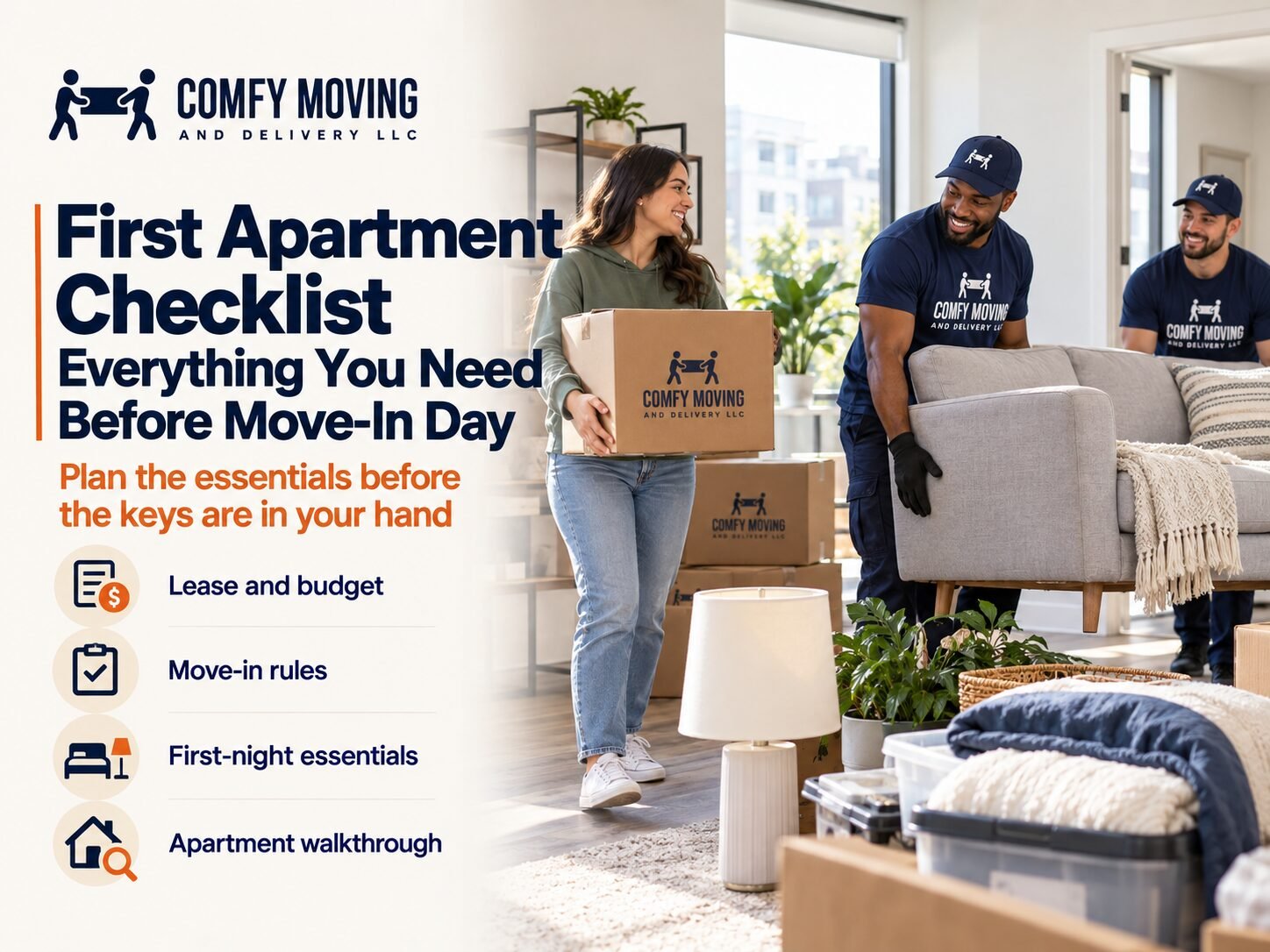 First Apartment Checklist: Don't Forget This